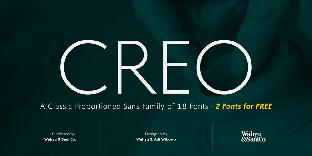 Creo font