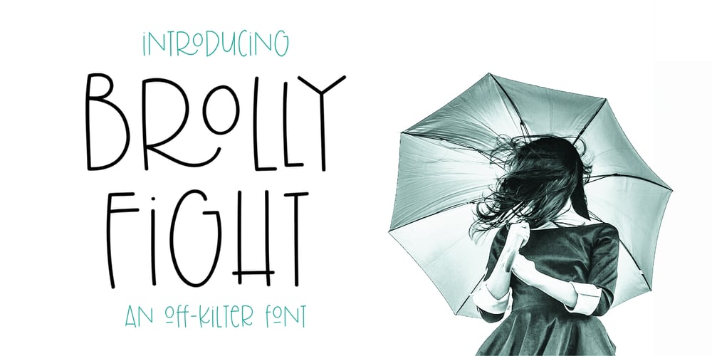 Brolly Fight font