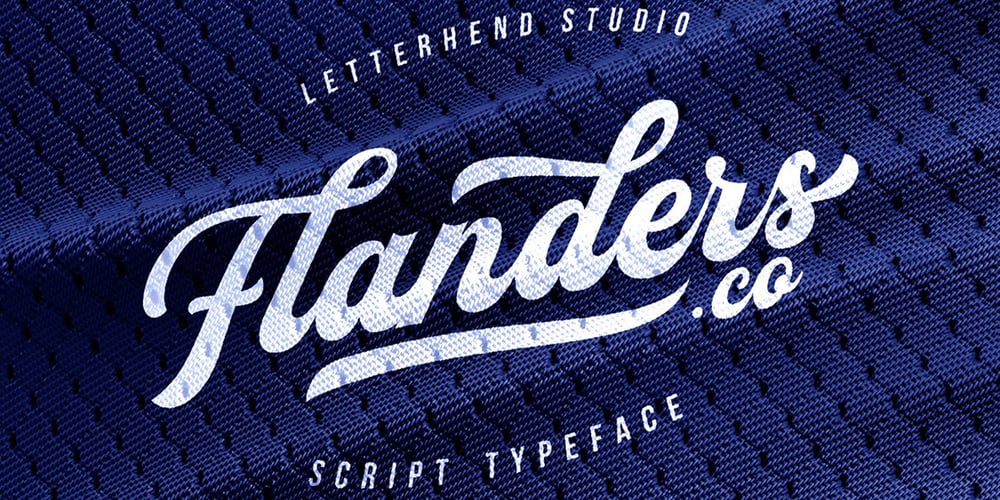 Flanders Script font