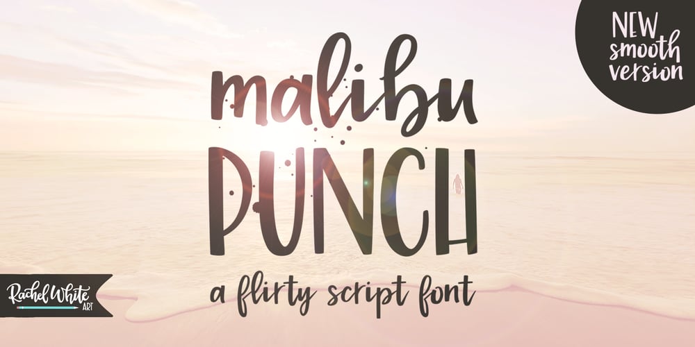 Malibu Punch font
