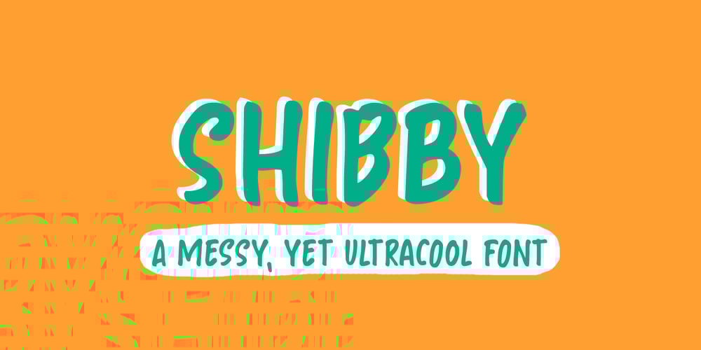 Shibby font
