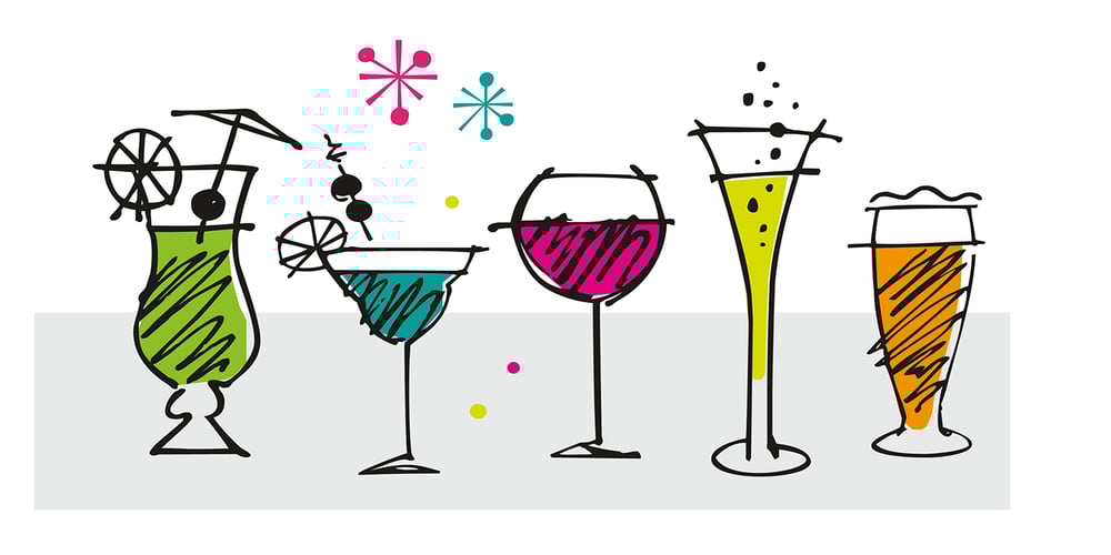 Happy Hour Doodles font