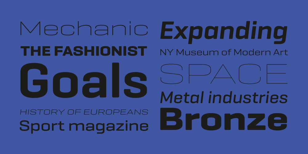 Geogrotesque Expanded Series font