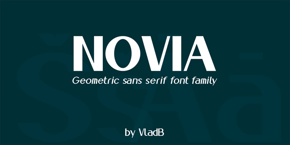Novia font