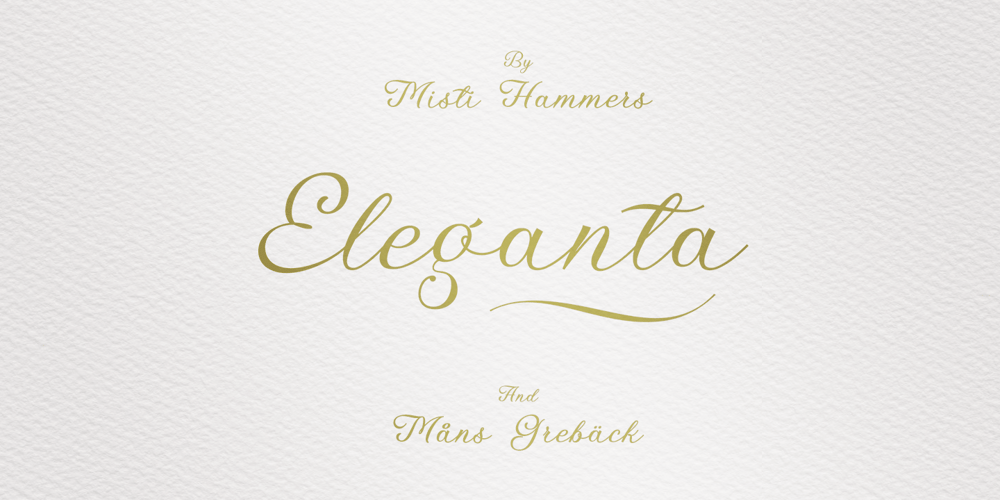 Eleganta font