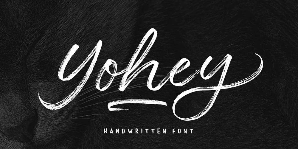 Yohey font