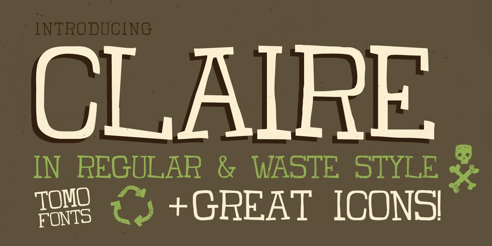 TOMO Claire font