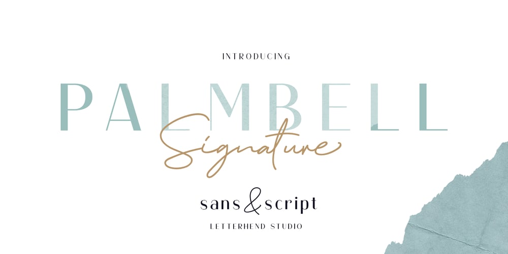 Palmbell font