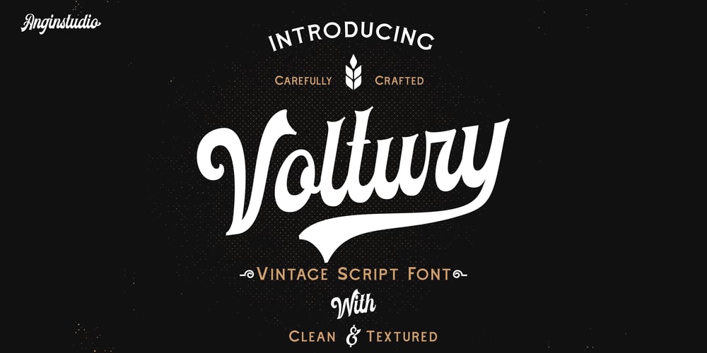 Voltury font