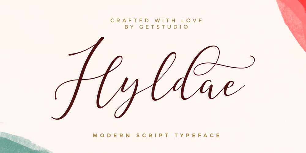 Hyldae Script font