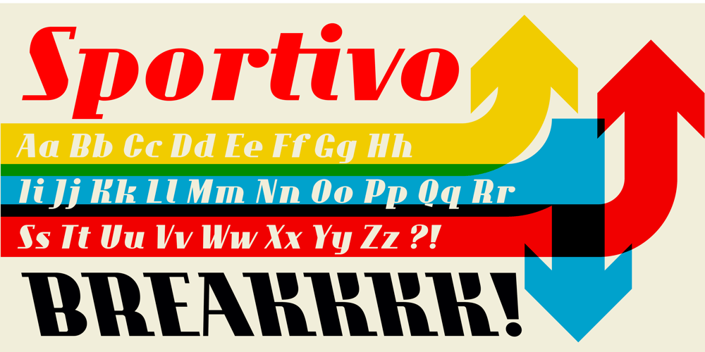 Sportivo font