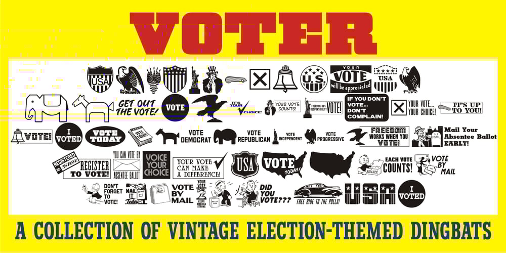 Voter JNL font