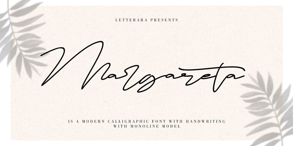 Margareta font