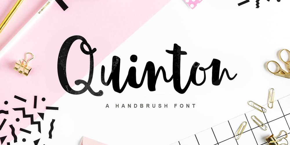Quinton Script font