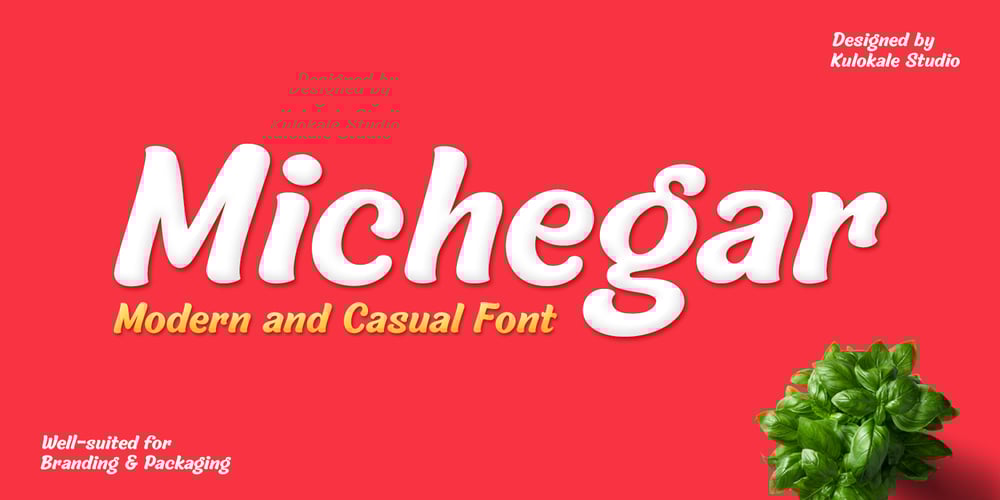 Michegar font