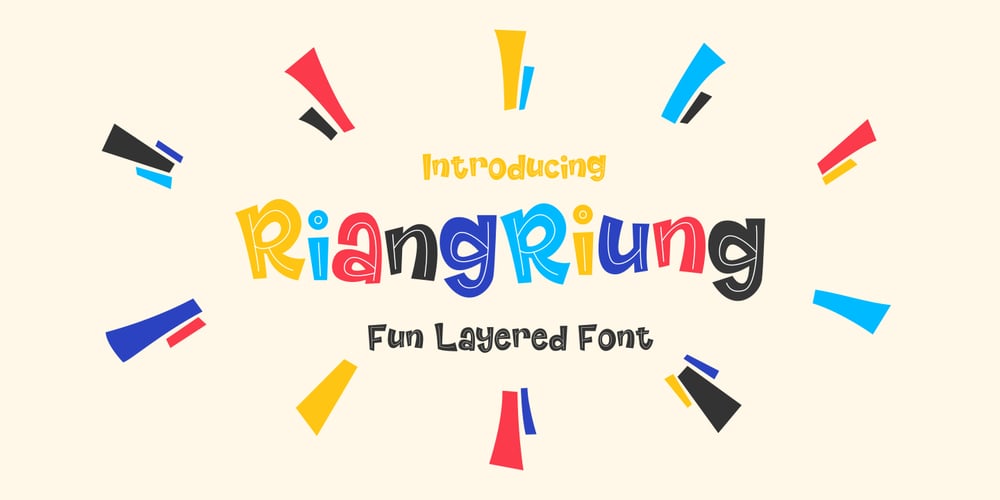 Riangriung font