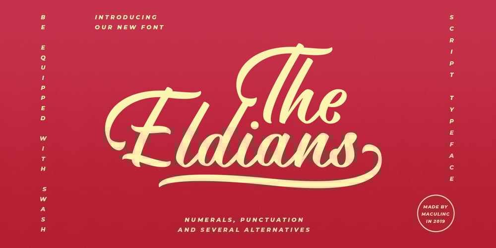 The Eldians font