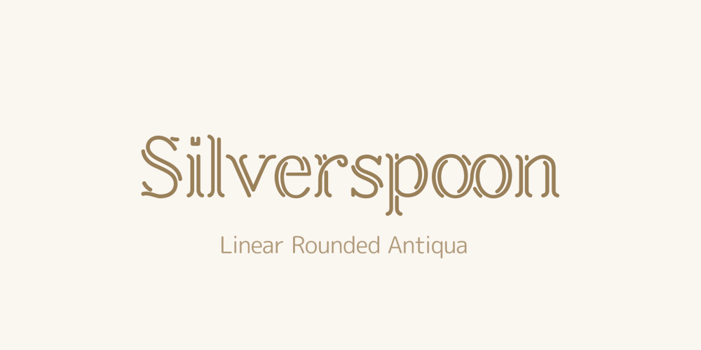 Silverspoon font