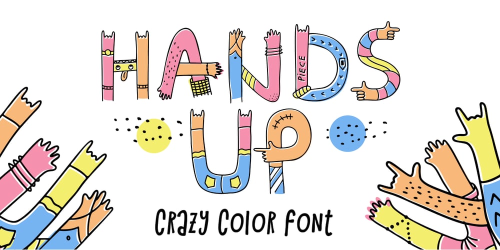 Handsup font
