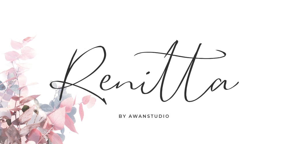 Renitta font