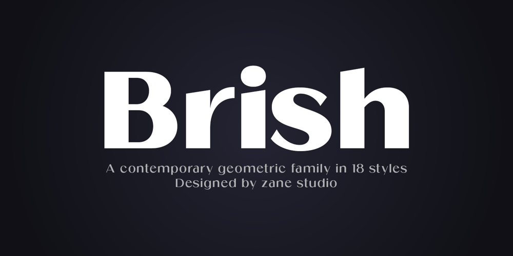 Brish font