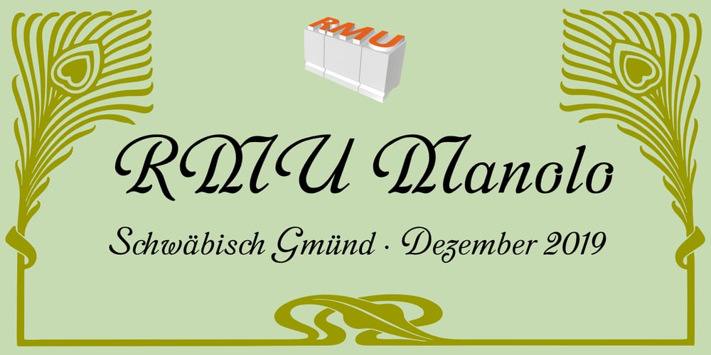 RMU Manolo font