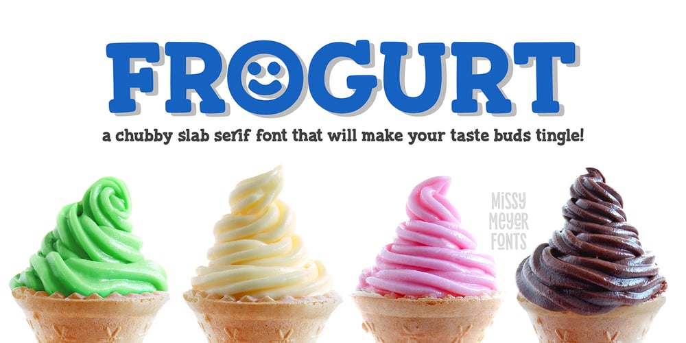 Frogurt font