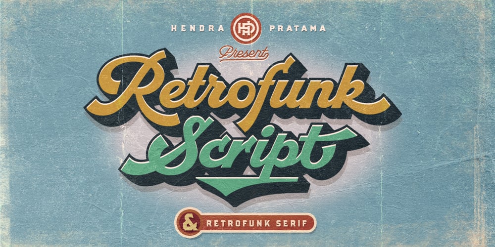 Retrofunk font