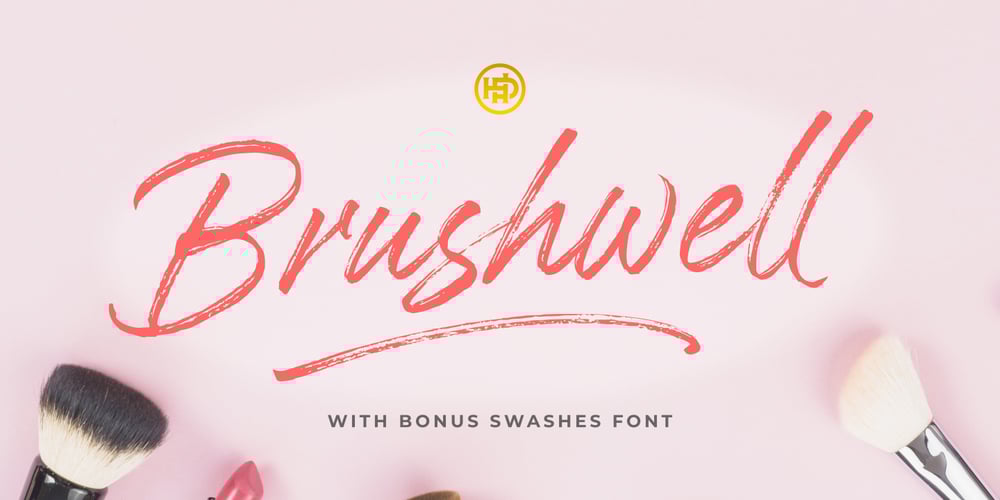 Brushwell font
