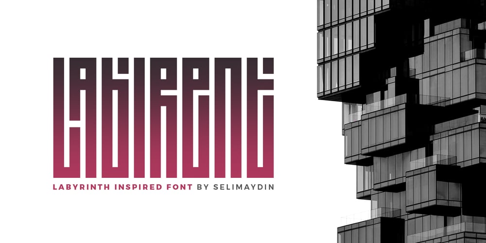 Labirent font
