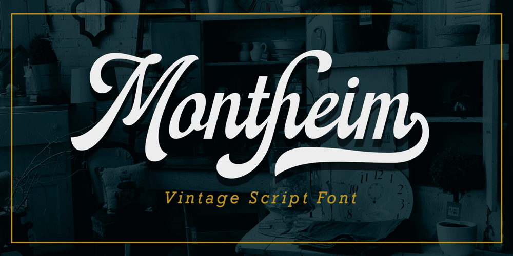 Montheim font