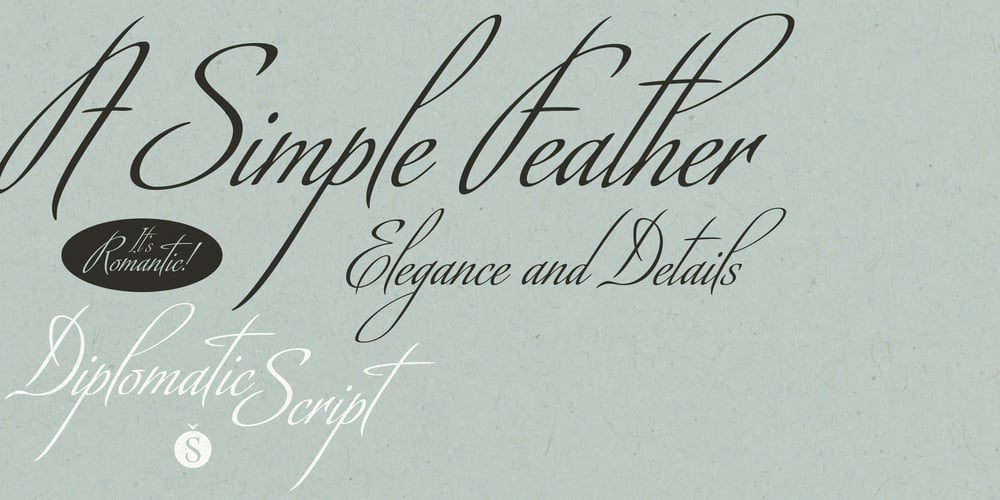 Diplomatic font