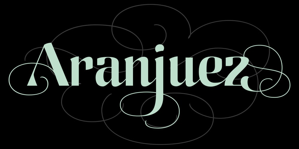Aranjuez Pro font