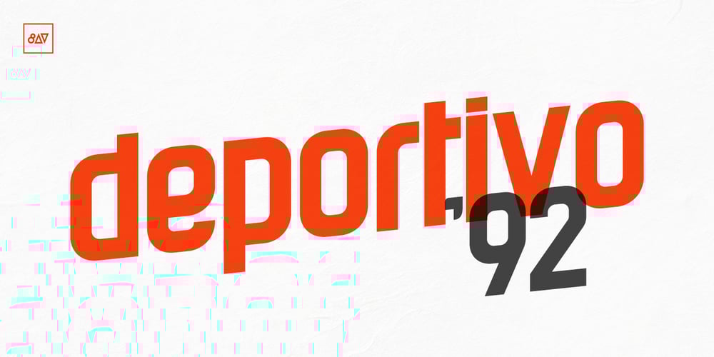 Deportivo font
