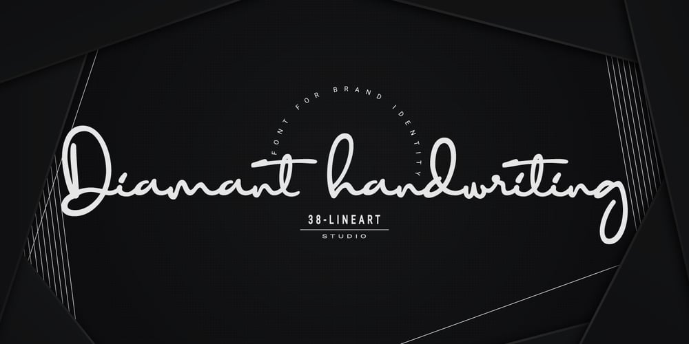 Diamant Handwriting font