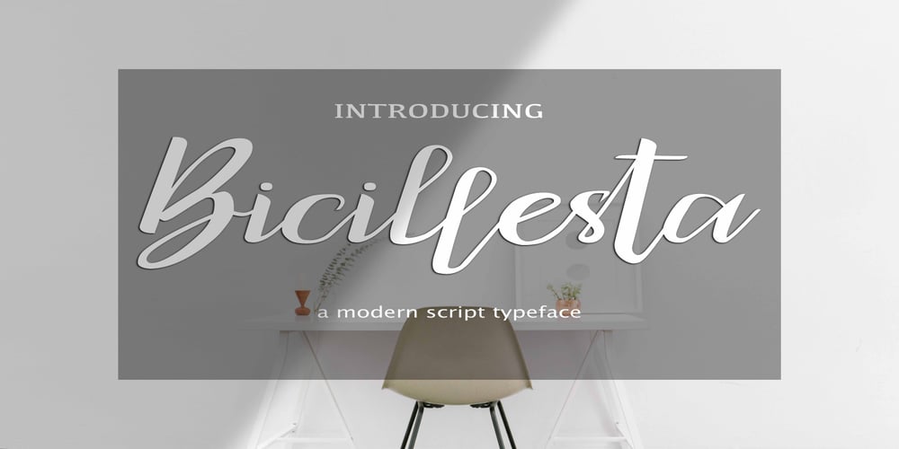 Bicillesta font