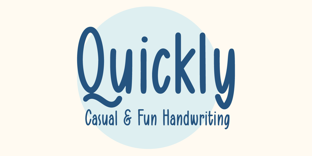 Quickly Freehand font