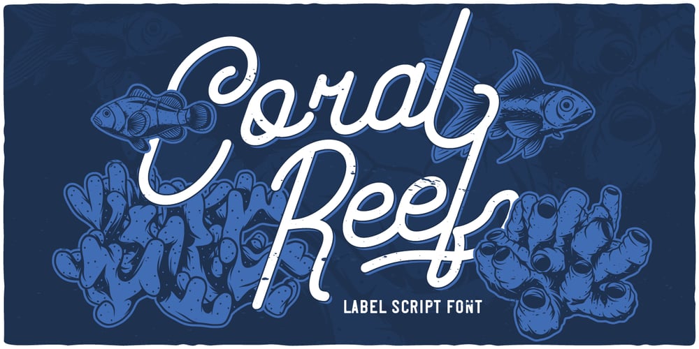 Coral Reef font