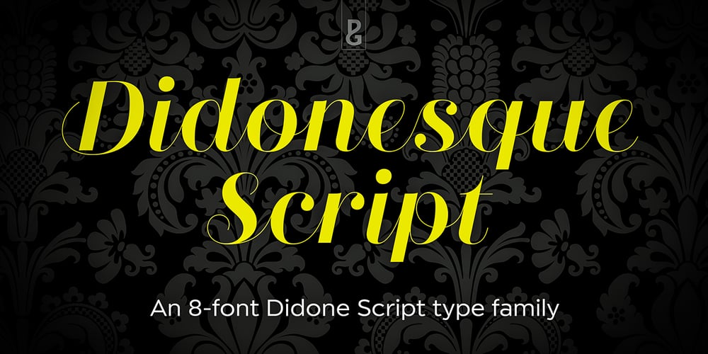 Didonesque Script font