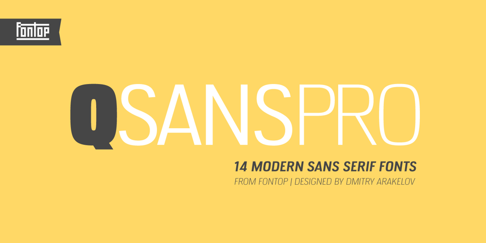 QSansPro font