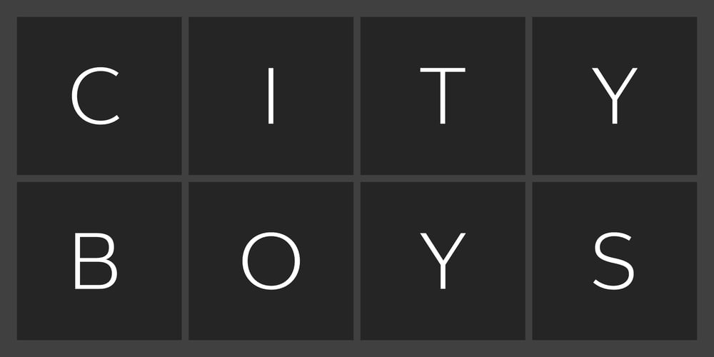 City Boys font