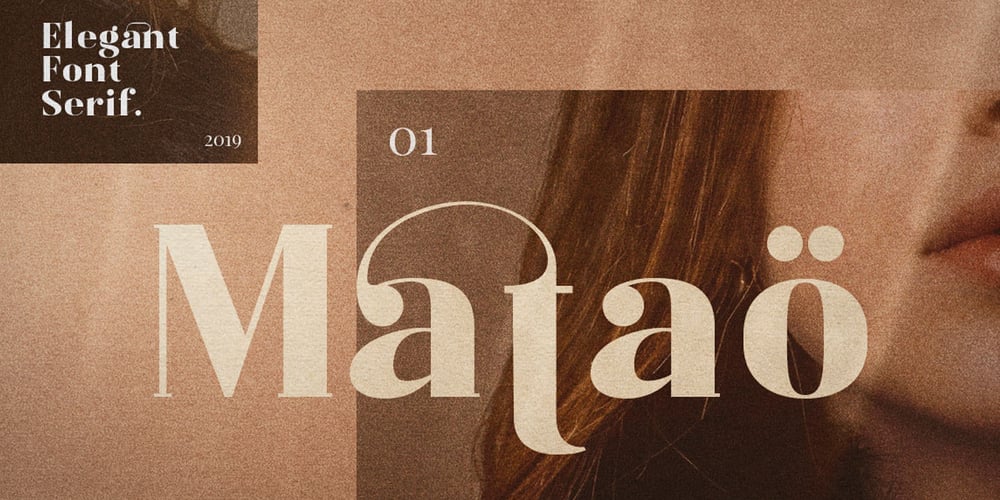 Matao Serif font