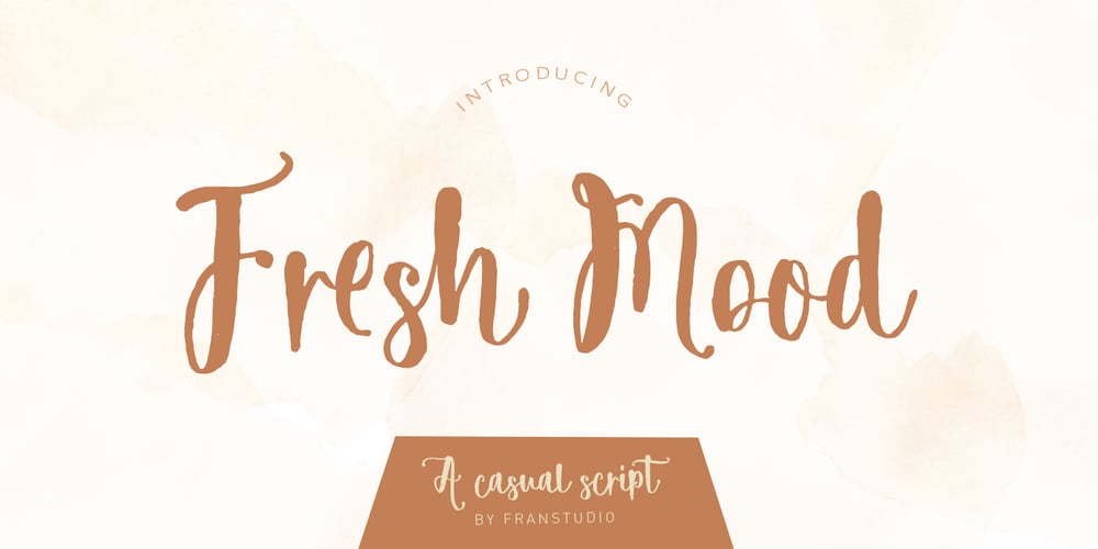 Fresh Mood font