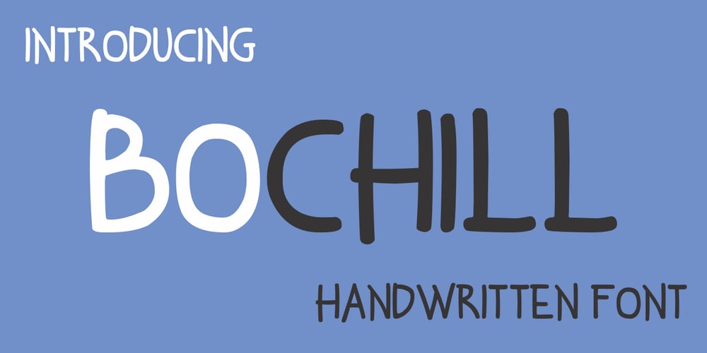 Bochill font