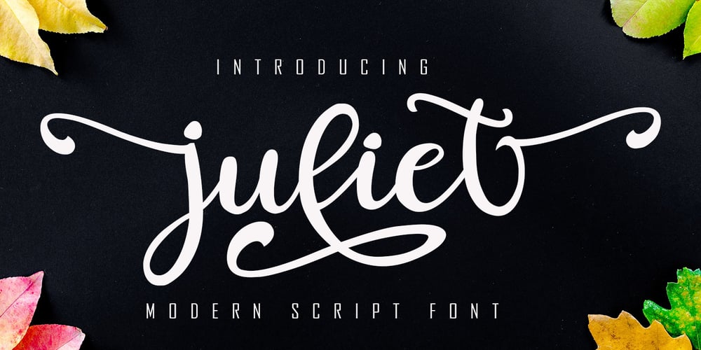 Juliet font