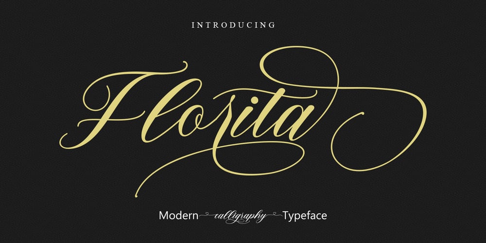 Florita font