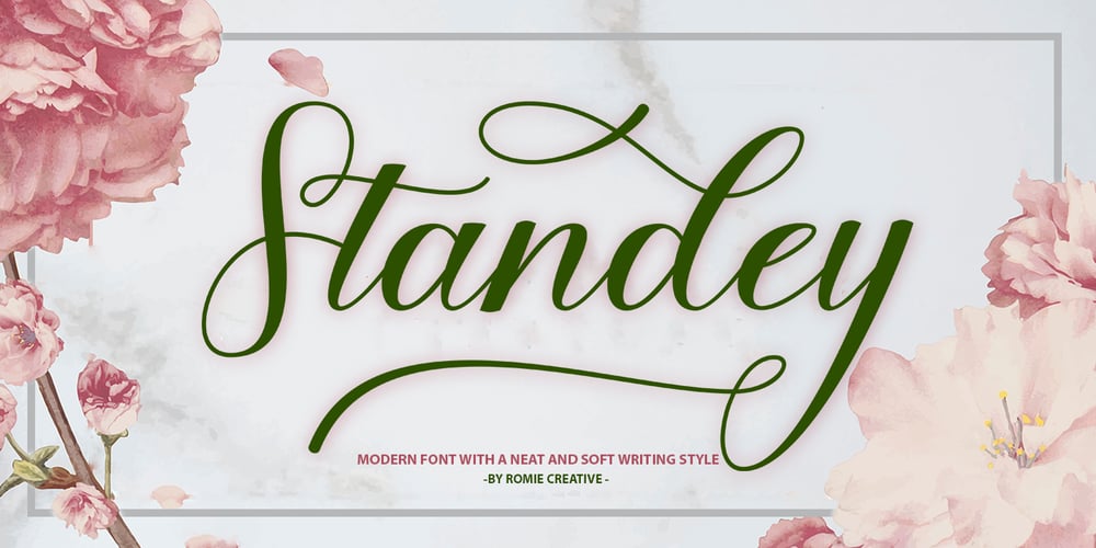 Standey Script font