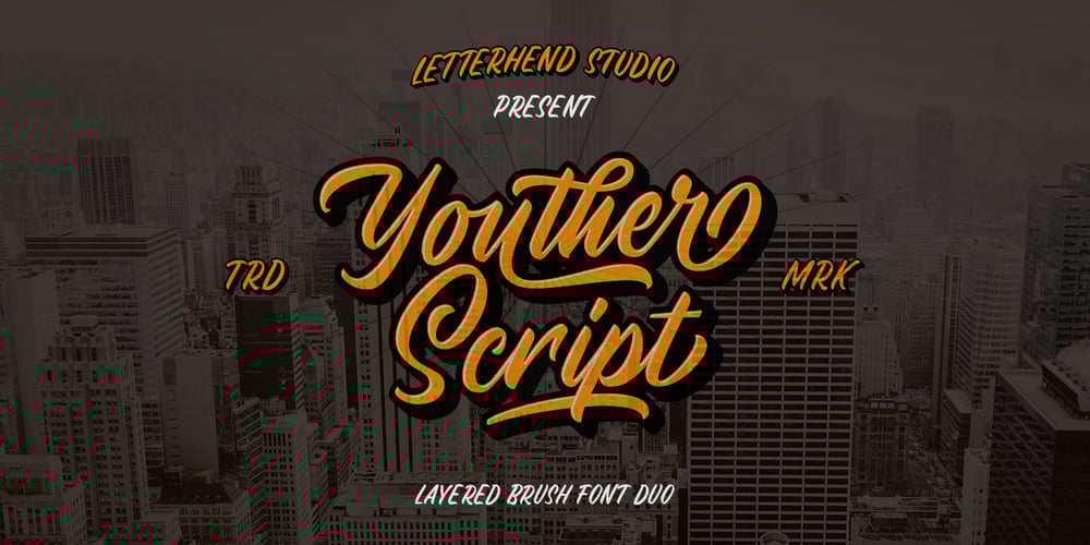 Youther font