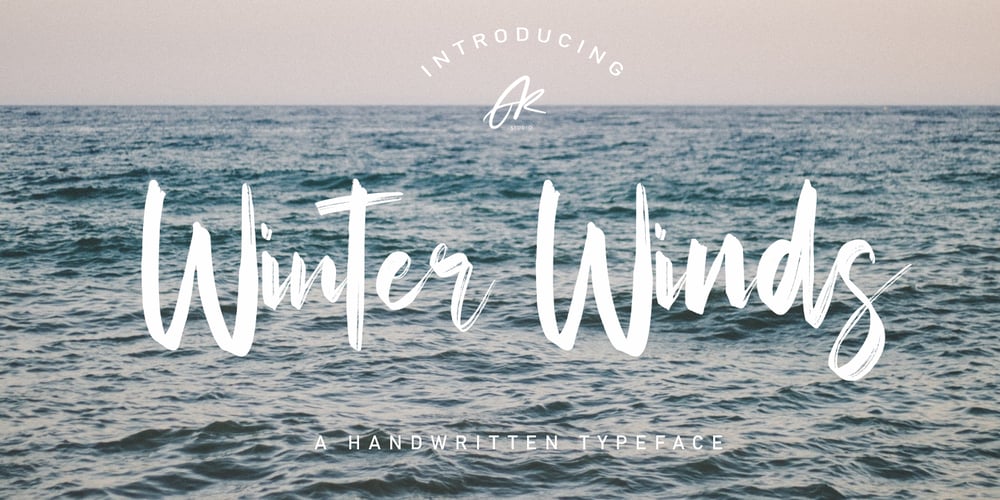 Winter Winds font