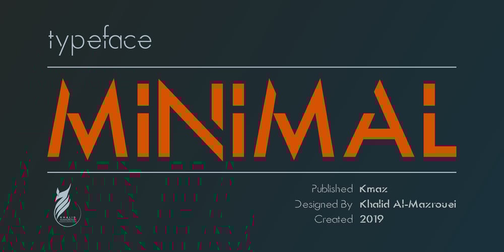 Minimal font